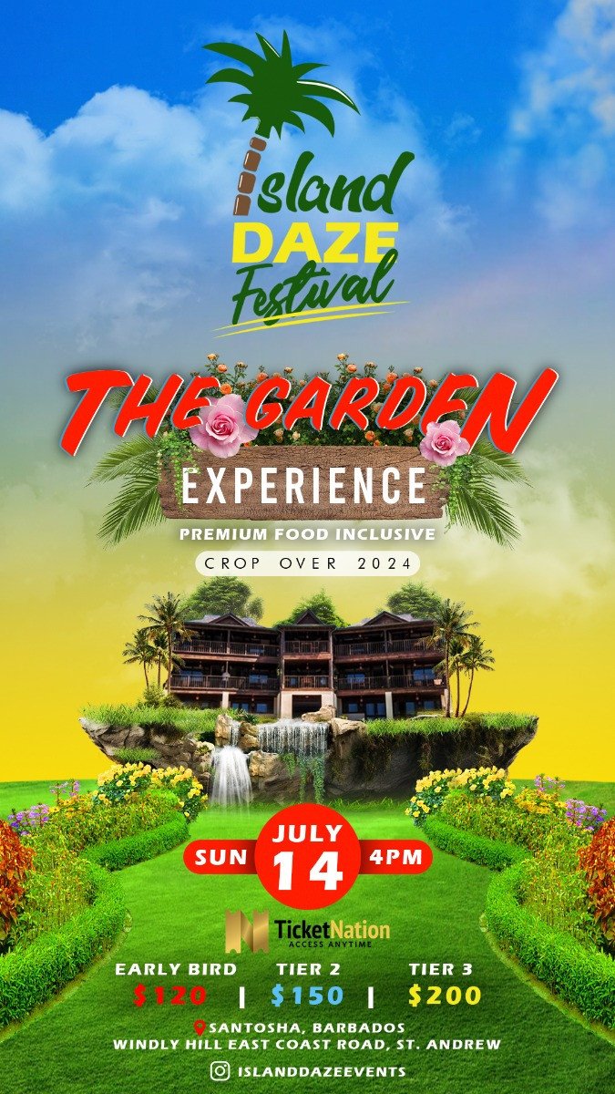 Island Daze Festival- The Garden Party - Barbados Guide - Blog